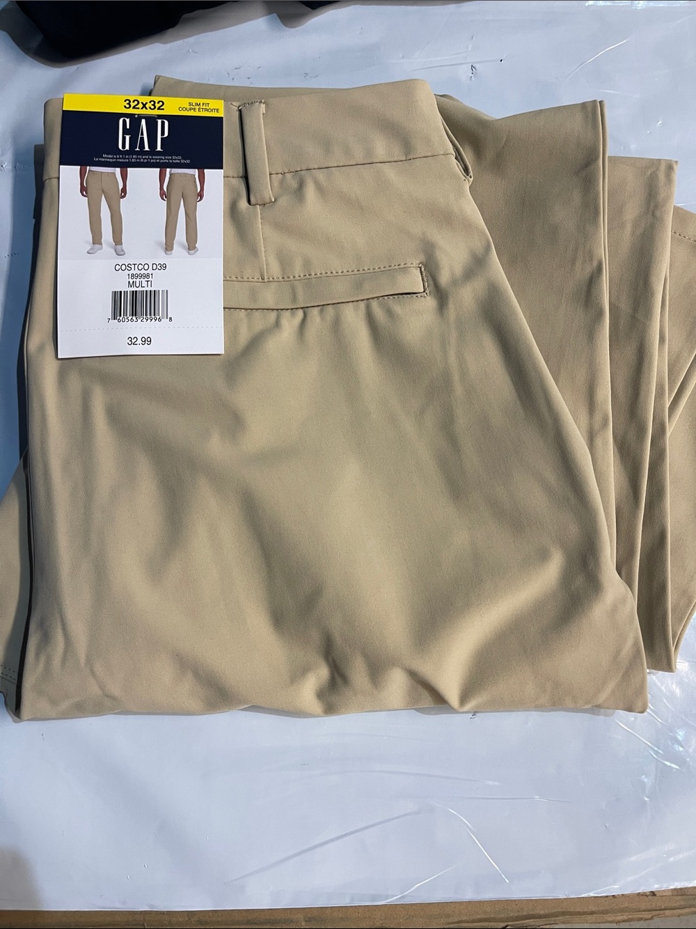 GAP Men's Khaki Dress Pants